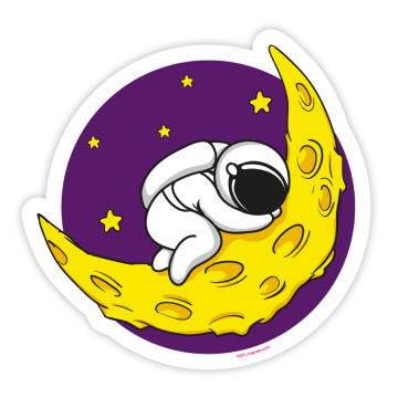 Astronaut auf dem Mond