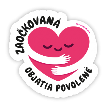 Zaočkovaná - objatia povolené