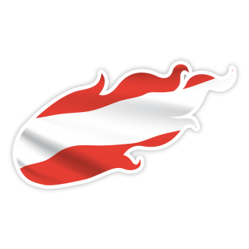 Flaming Flag AT