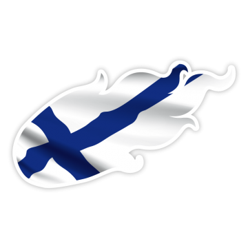 Flaming Flag FIN