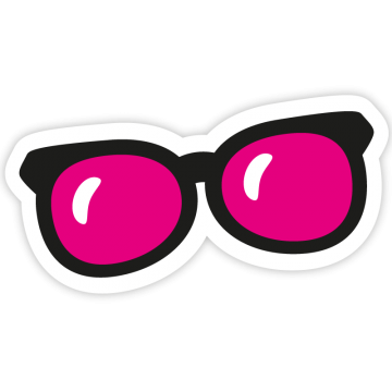 Pink glasses